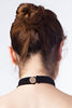 THE MYSTYLEMODE BLACK CHOKER NECKLACE