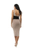 THE MYSTYLEMODE BLACK CORSET BELT WITH GOLD DETAIL